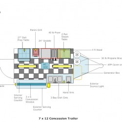 Floor Layouts Advanced Concession Trailers