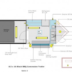 Floor Layouts Advanced Concession Trailers